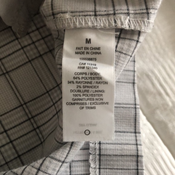 🐰Dynamite Long Plaided Jacket Double Breasted with Six Buttons🐰 Like New 🐇 - Picture 9 of 10